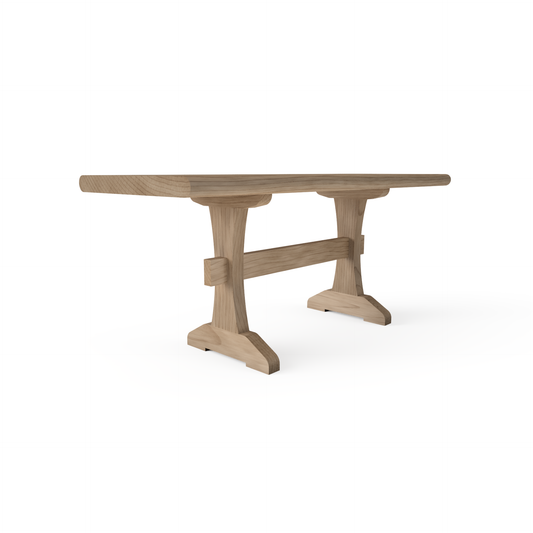 Jamestown Dining Bench designed and made-to-order by West Michigan Tables