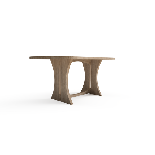 Saugatuck Michigan Dining Table designed and made-to-order by West Michigan Tables